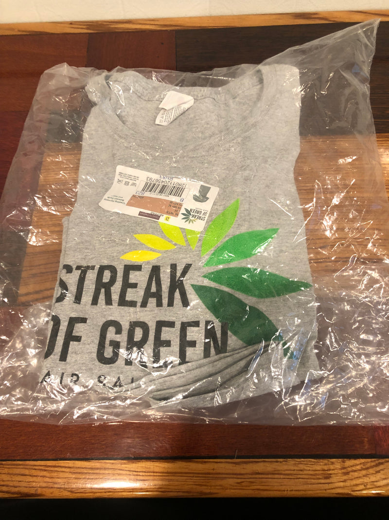 Streak of Green T-Shirt L