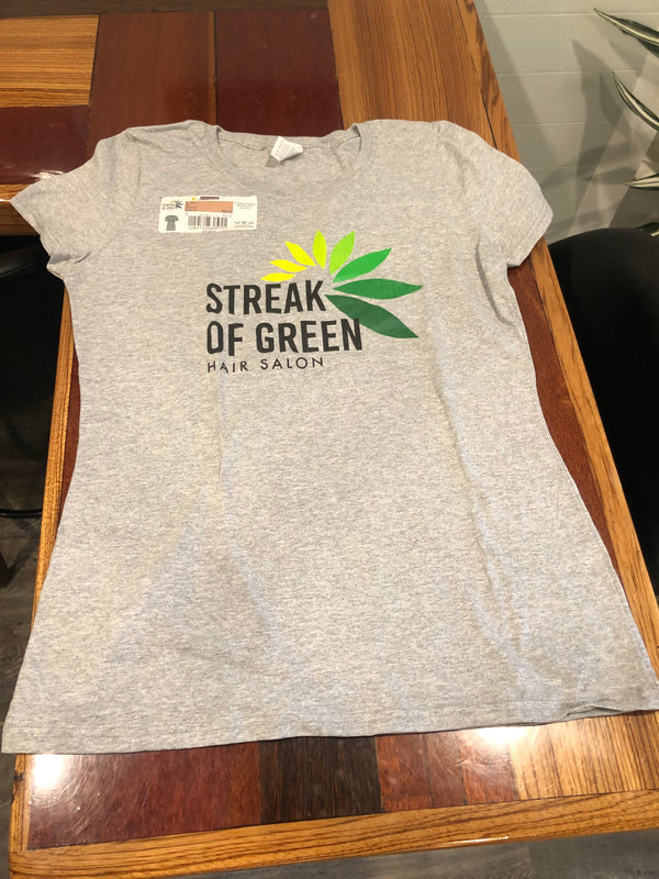 Streak Of Green T-shirt 2XL