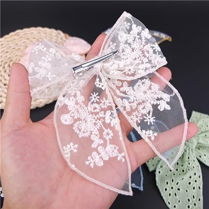 Large Tulle Hair Bows