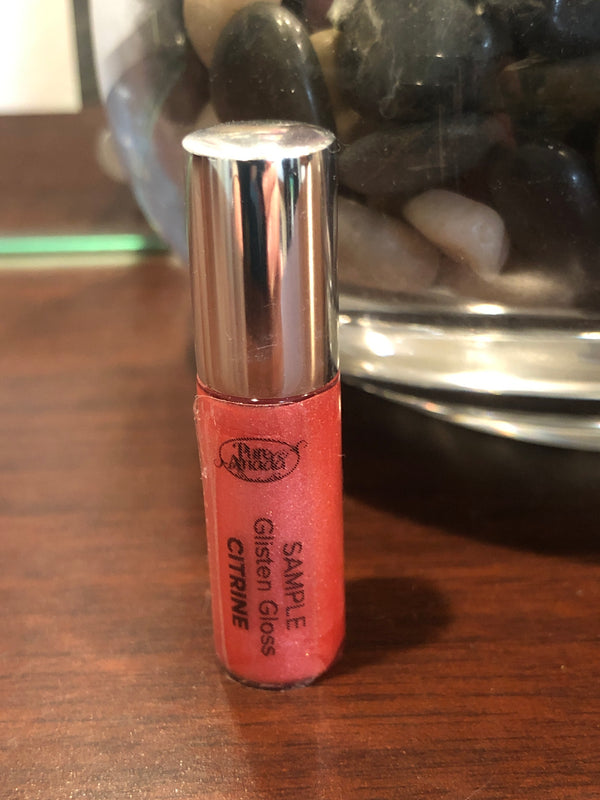 Pure Anada Glisten Lip Gloss in Citrine Sample Size