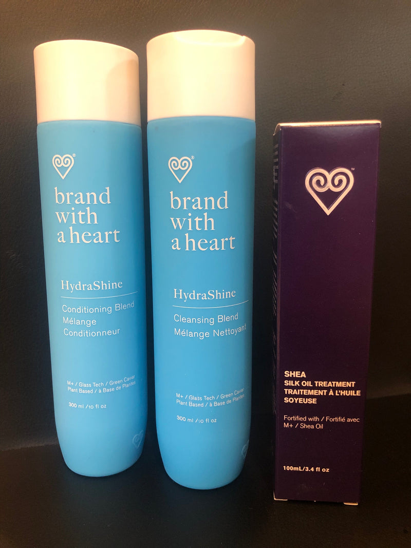 Brand With A Heart Gift Set-Hydra Shine Trio