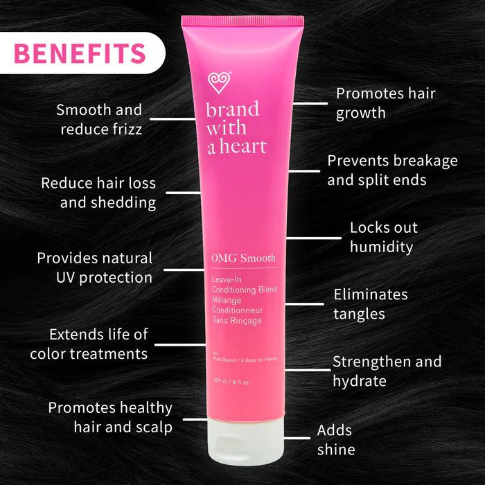 Brand With A Heart Omg Smooth Leave in Conditioner
