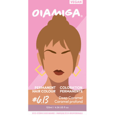 Oiamiga Permanent Home Colour Deep Caramel #6.13