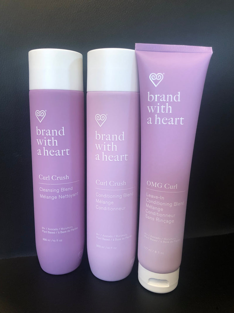 Brand with A Heart Gift Set-Curl Crush Trio