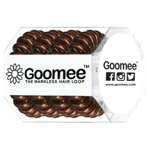 Goomee Loop Hair Elastics Coco Brown
