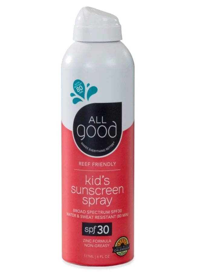 All Good Kids Mineral Sunscreen Spray 6oz SPF30