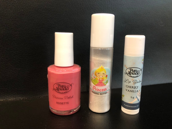Pure Anada Princess Pack Cherry Vanilla with Rosette Nail Polish