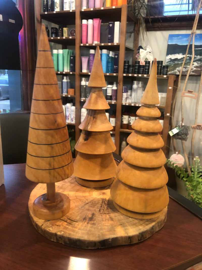 Decorative Wooden Homemade Trees for $35