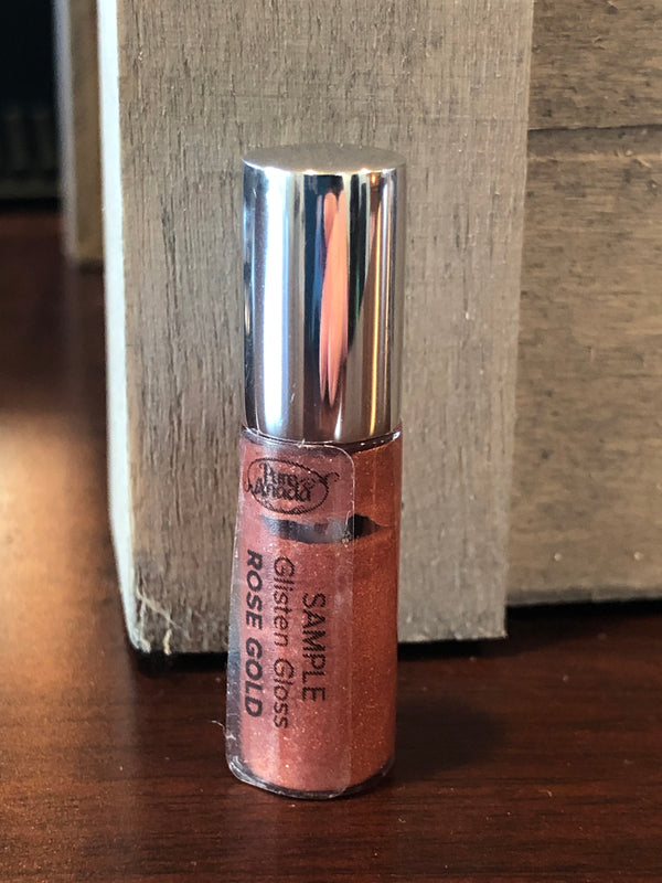 Pure Anada Glisten Lip Gloss in Rose Gold Sample Size