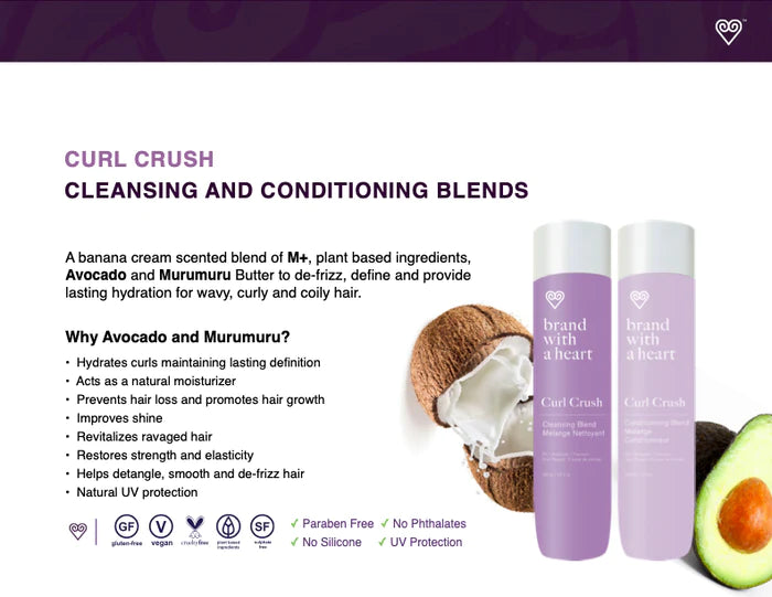 Brand With A Heart Cleansing Curl Crush