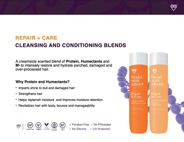 Brand With A Heart Cleansing Repair and Care