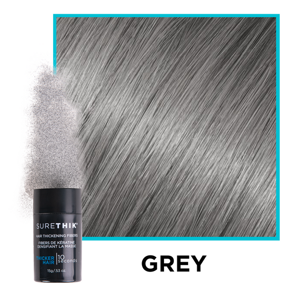 SureThik Hair Fibers in Grey 30G