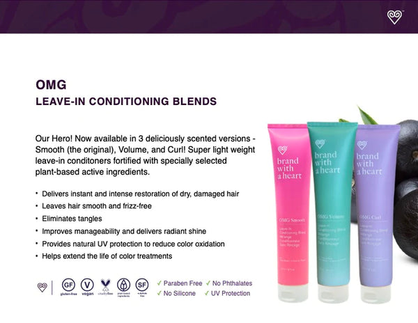Brand With A Heart OMG Volume Leave-In-Conditioner 6.7oz