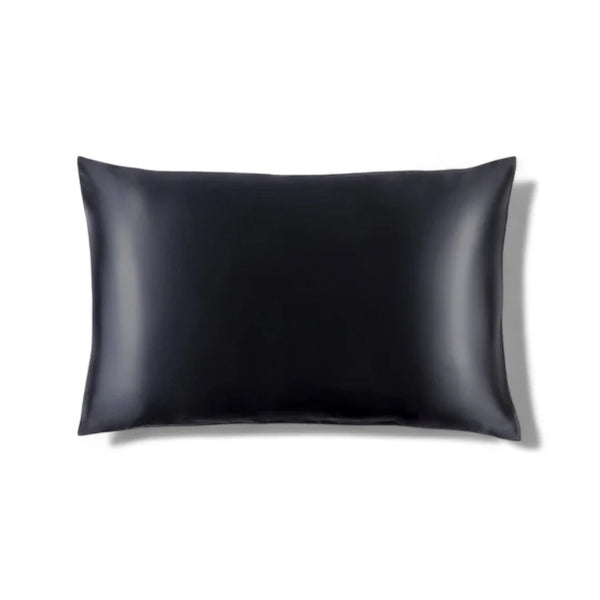 Honeylux Organic Silk Queen Pillowcase Black