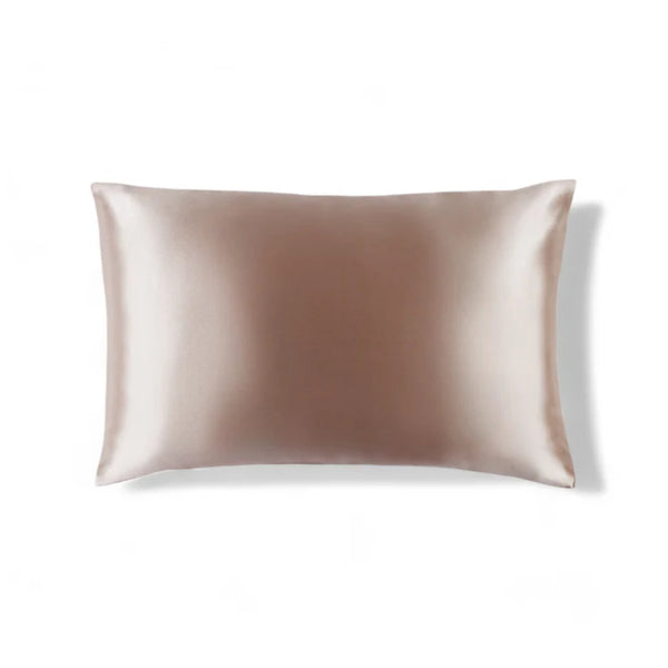 Honeylux Organic Silk Queen Pillowcase Champagne