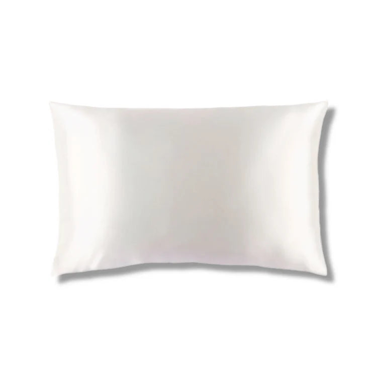 Honeylux Organic Silk Queen Pillowcase White