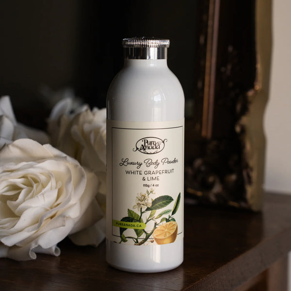 Pure Anada Luxury Body Powder White Grapefruit & Lime