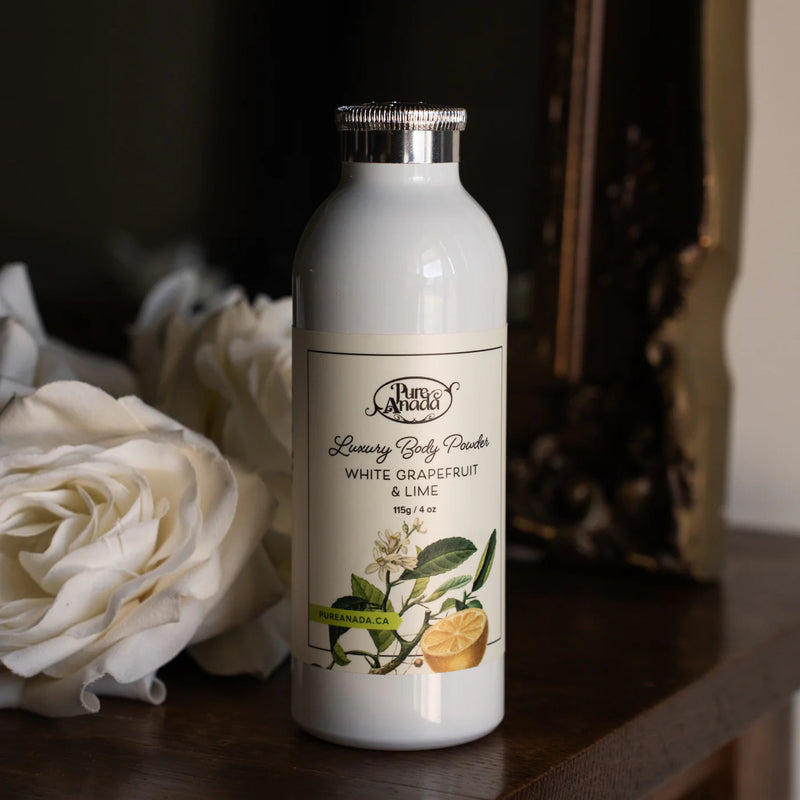 Pure Anada Luxury Body Powder White Grapefruit & Lime