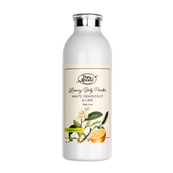 Pure Anada Luxury Body Powder White Grapefruit & Lime