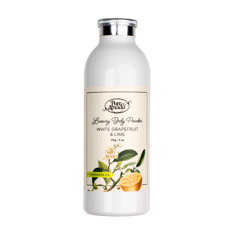 Pure Anada Luxury Body Powder White Grapefruit & Lime