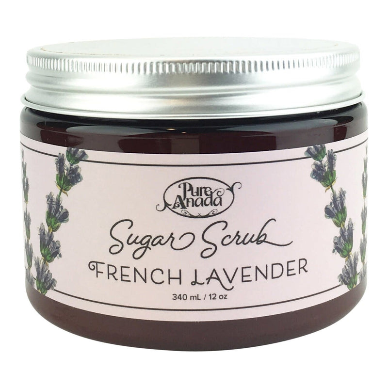 Pure Anada Sugar Scrub French Lavender 12oz