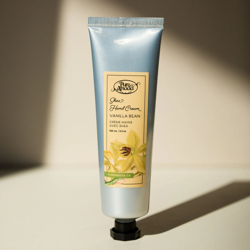 Pure Anada Shea Hand Cream Vanilla Bean 100ml