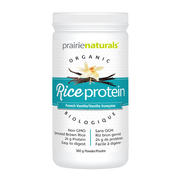 Prairie Naturals Organic Rice Protein French Vanilla Powder