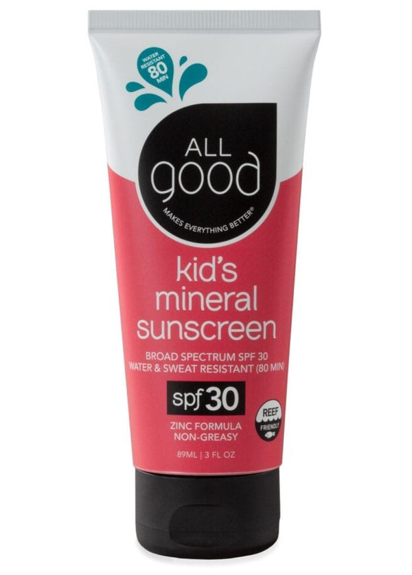 All Good Kids Mineral Lotion Sunscreen SPF30 3oz
