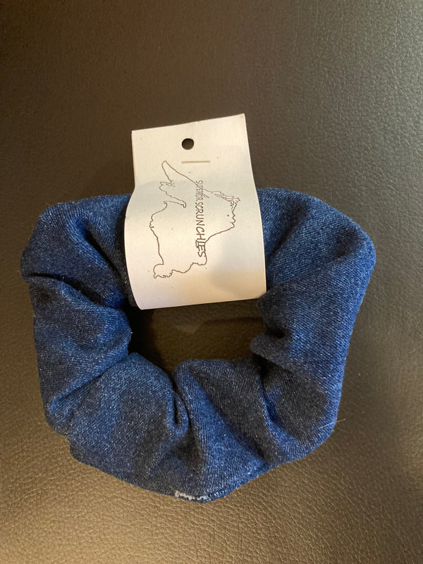 Superior Scrunchies Blue Denim Large