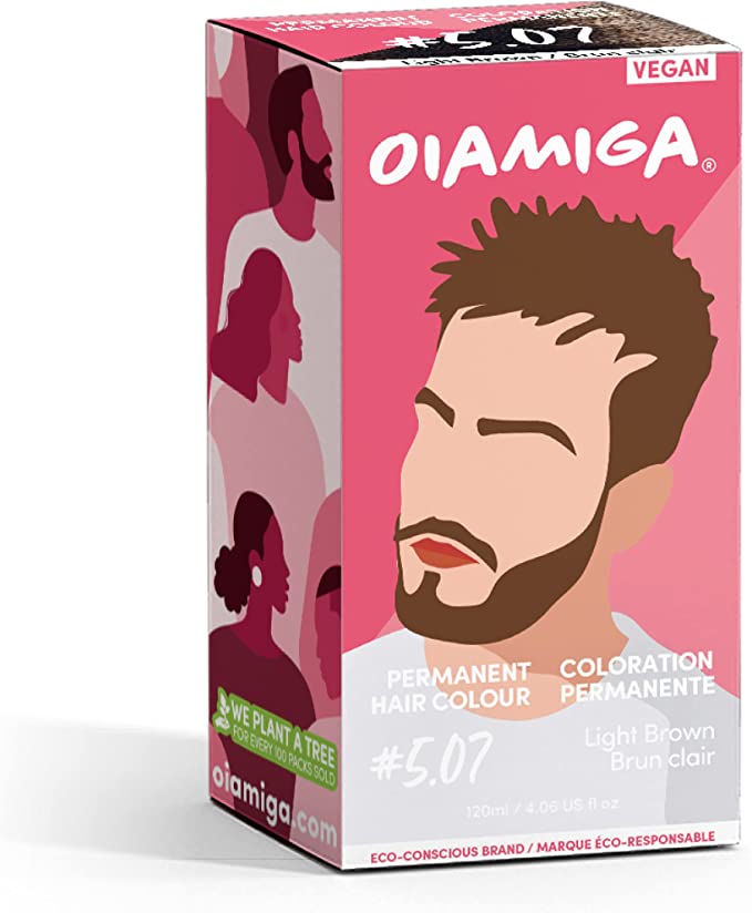Oiamiga Light Brown #5.07 Permanent Hair Colour