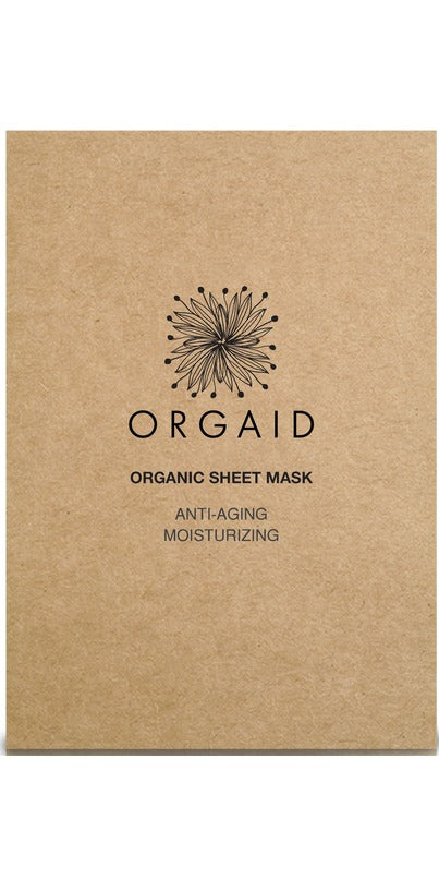 Pure Anada Orgaid Organic Sheet Mask Anti-Aging & Moisturizing 0.8oz