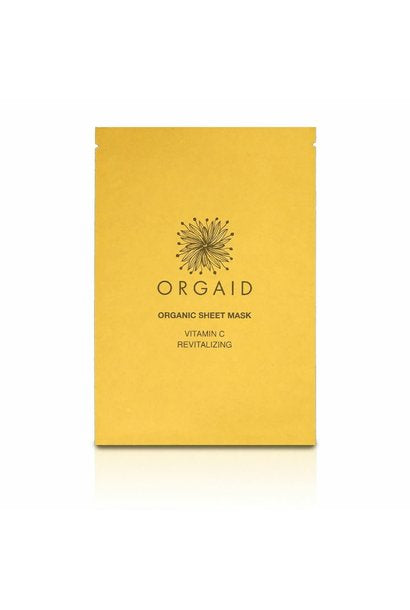 Pure Anada Orgaid Organic Sheet Mask Vitamin C & Revitalizing 0.8oz